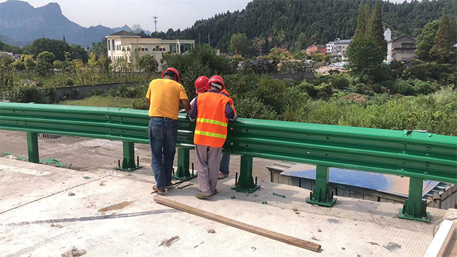 濮阳高速公路护栏板的维护确保道路安全的关键环节